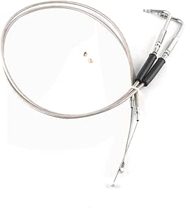 V-Twin Manufacturing 42 In. Stainless Steel Throttle And Idle Cable Set 28 0113sp 8.p1919363 - Foto 6