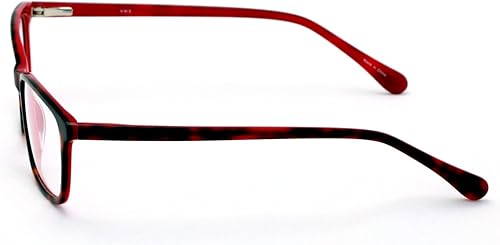 Miniatura 3 de V.W.E. Gafas rectangulares de acetato sin receta Marco Lentes transparentes