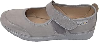 Zapato/Mujer/Cosdam/Plantilla Extraíble/Apto Plantilla ortopédica/Empeine Téxtil/Colores: Gris Perla/Beige/Gris Estampado