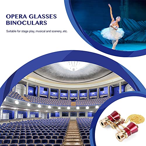 Binoculares Opera Aroncent 3X25 Compactos Vintage miniatura 6