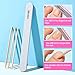 Teenitor Press On Toenail Tips with Glue, Clear False Toenails Kit, Acrylic Toe Tips