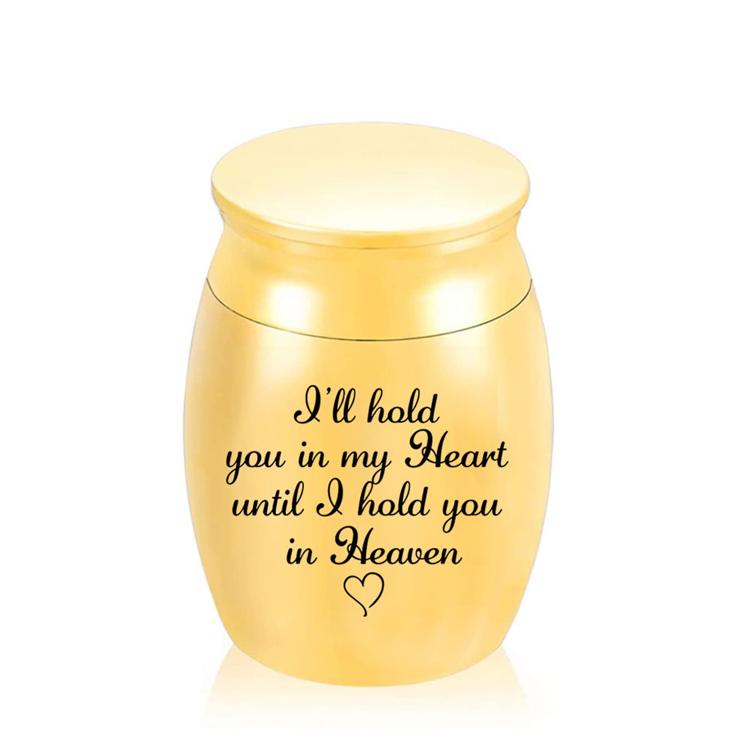 Small Urns Mini Cremation Human Ashes Holder Stainless Steel Memorial Keepsake Ash Funeral Urn for Pet Small Ashes Urns for dog pet