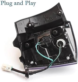 Piloto Trasero Antiniebla NAUTIG Para Mitsubishi Outlander EX (2007-2012) - Luz Trasera Derecha, Fácil De Instalar Y Resistente