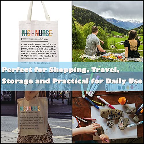 Bolsa Tote de Lona para Enfermera Nicu Nurse miniatura 6