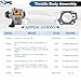 Throttle Body Assembly 16400-RAA-A62 Replacement for 2003-2005 Honda Accord DX LX EX 2.4L / 2003-2006 Honda Element 2.4L L4 16400RAAA62