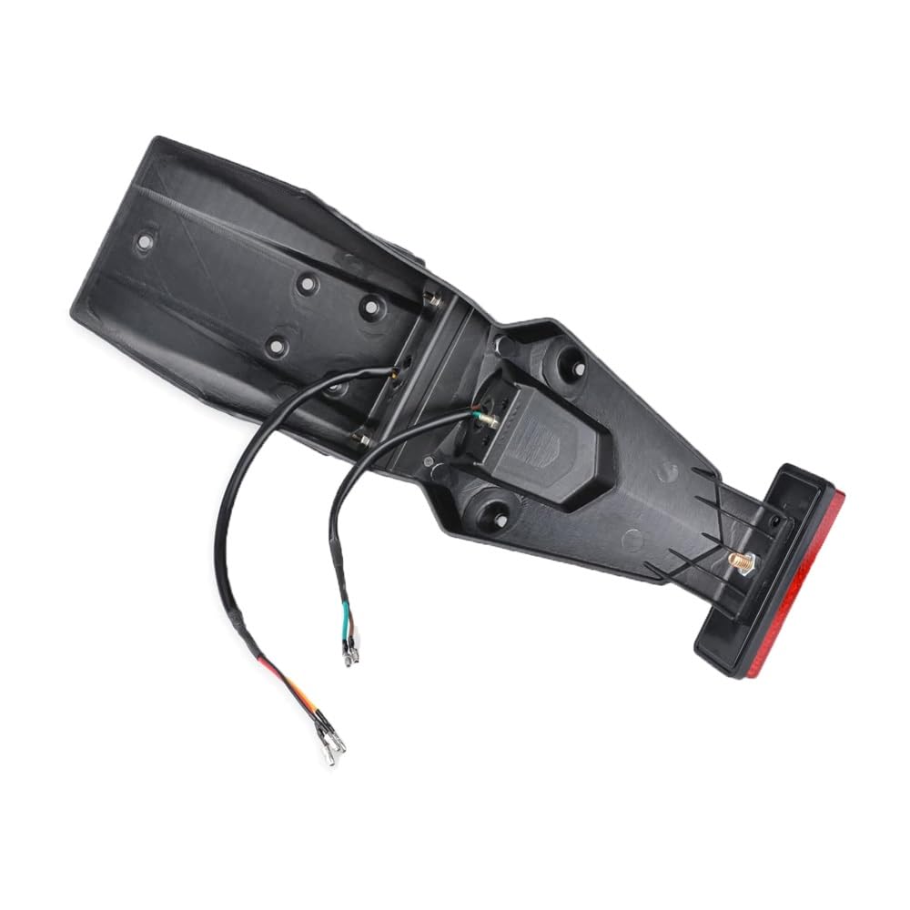 Moto protezione parafango Per Parafango Parafango Posteriore Universale Moto Con Fanale Posteriore A LED Parafango Fanale Posteriore Lampada Freno Moto fender