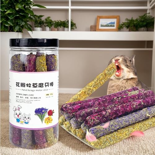 Pauzinhos Para Coelhos Mastigarem, Paus Para Dentes Coelhos Petiscos Para Coelhos 18 Unidades, Petis