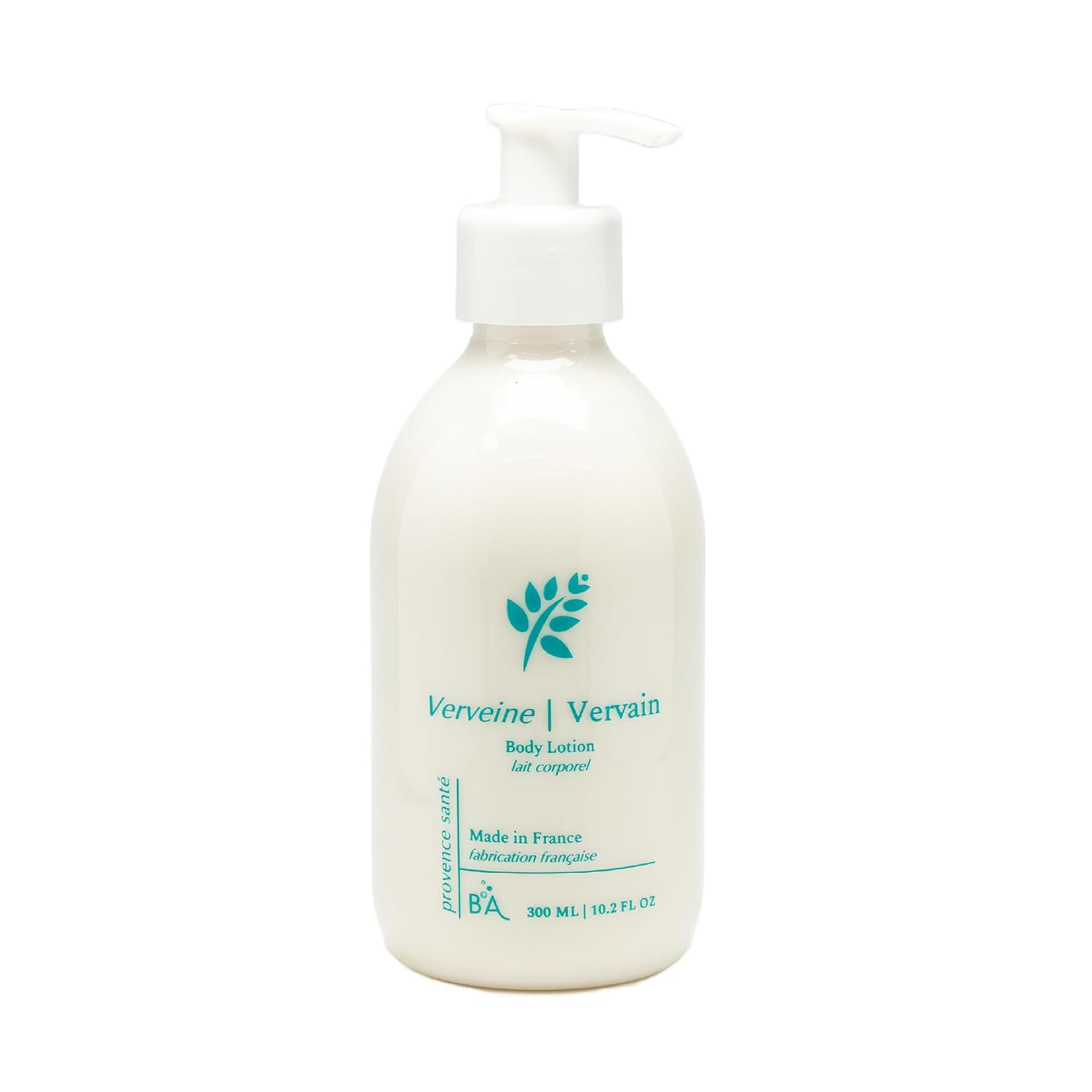 Provence Sante Body Lotion - Ultra Hydrating Moisturizer - Anti-Aging Cream for Dry Skin - Nourishing Vervain Scent - Made in France - 10.2 Oz