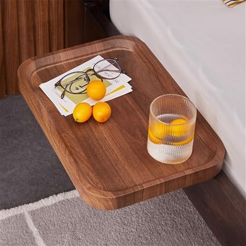 Plateau de lit et support de table suspendu noir pour rangement de the - 6