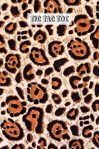 Tic Tac Toe: Games Fun Activities for Kids / Paper & Pencil Workbook for Games, Smart gifts for Family | Leopard Print Cover by Eva Koch image 2
