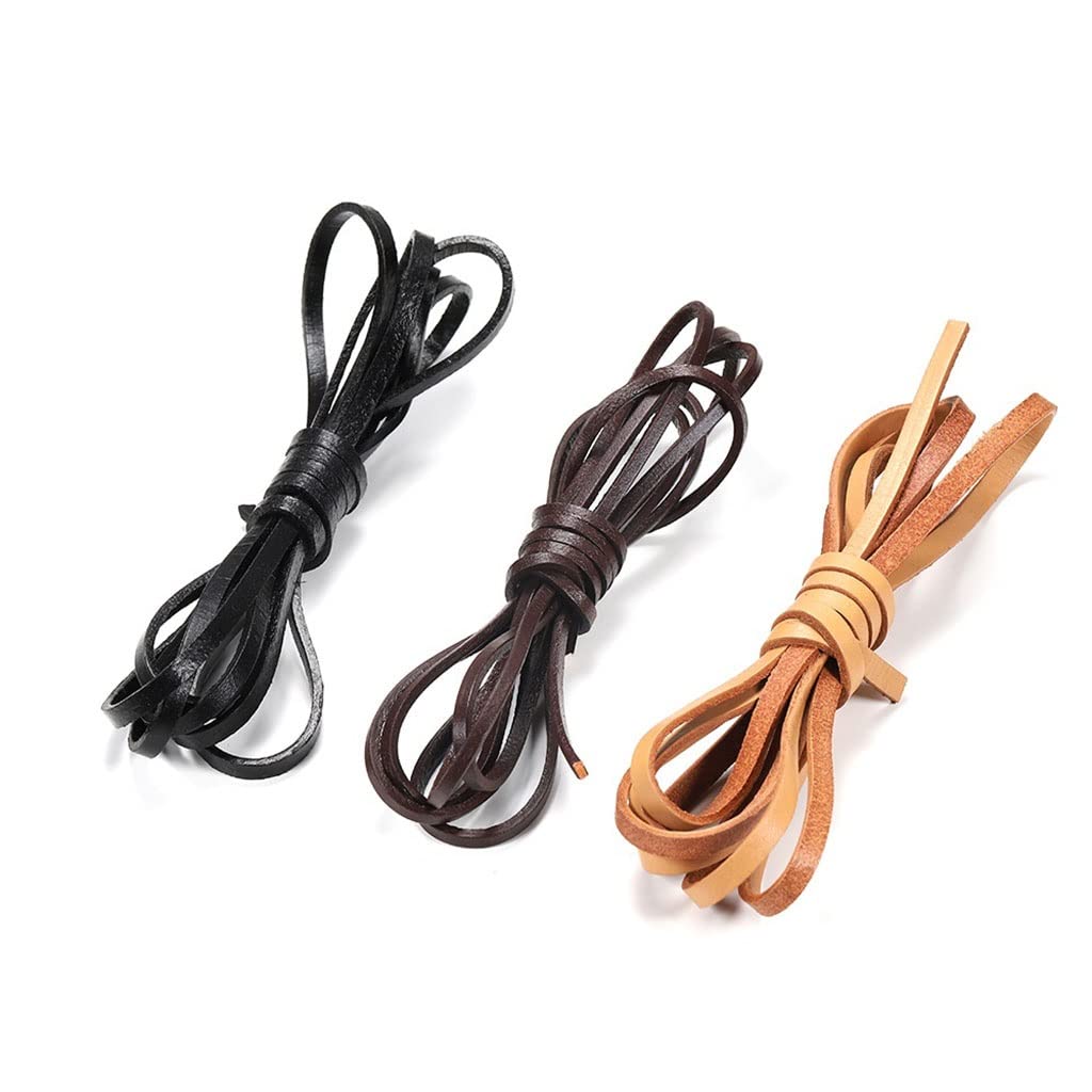 Skórzana lina sznurkowa 2mm-10mm x 2 metry wielokolorowa do majsterkowania akcesoria wyrobu biżuterii(Khaki,8mm x 2meters)