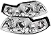 Spyder Auto 5010452 LED Halo Projector Headlights Chrome/Clear