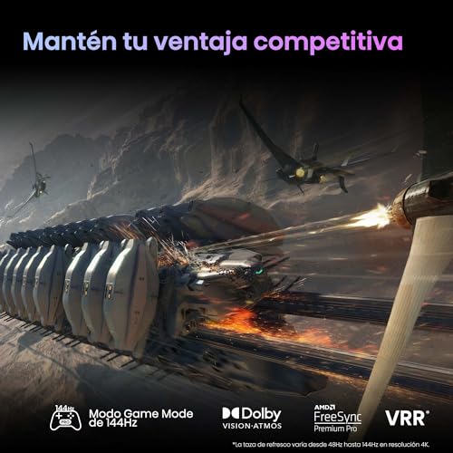 Hisense TV 65U7KQ - Mini-LED Smart TV de 65 Pulgadas Televisor, Quantum Dot Colour, Modo Juego de 144Hz, Full Array Local Dimming, Dolby Vision IQ & Dolby Atmos, VIDAA 7 OS (2023)