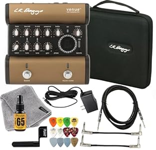 Every Tool You Need in One Acoustic Pedal Adjustable gain for both passive and active pickups - 5 band EQ with tunable low-mid and high-mid bands Garret Null notch filter for effective feedback control - Phase inversion for best sound and feedback co...