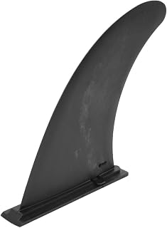 Alomejor Detachable Surfboard Fins Center Fin for Longboard Surfboard SUP Plastic Inflatable Surfboard Fin for Kayaks Canoes Rowing Boats