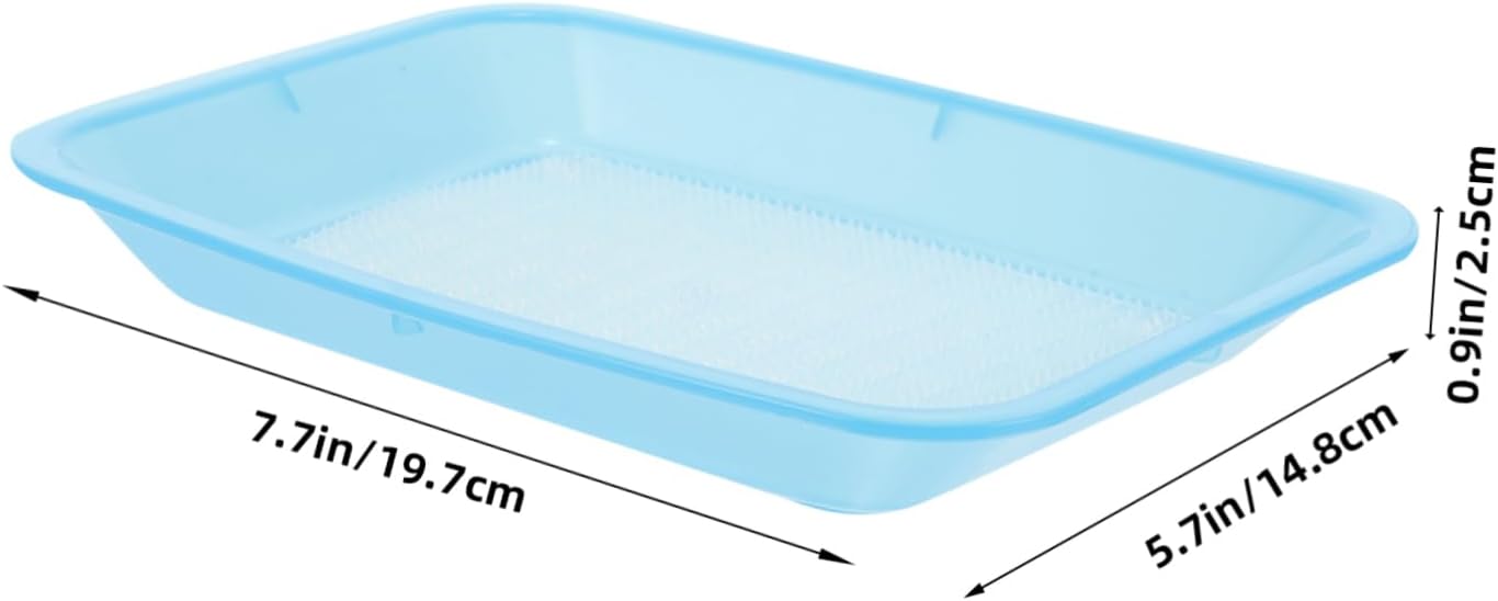 Restaurant Tip Tray for Cashier Change Plastic Serving Tray Versatile Tip Storage Plate for Cafe and Bar Elegant Design
