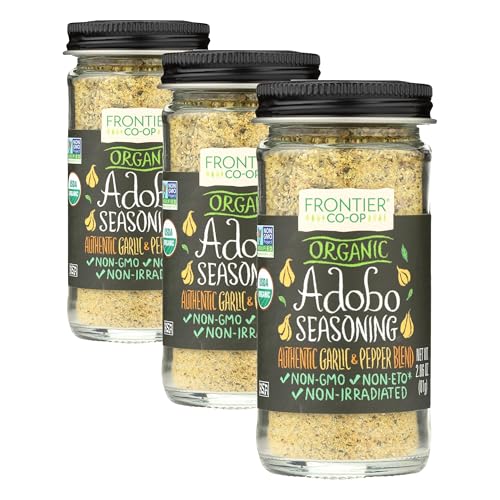 Image of Frontier Natural Products Adobo Seasoning, Og, 2.86-Ounce (Pack of 3)