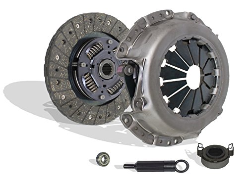 Clutch Kit Compatible With Corolla Matrix MR2 Spyder Celica Pontiac Vibe Geo Prizm Base Gsi Lsi S Ce Le St Xr 1.6L L4 1.8L L4 GAS DOHC Naturally Aspirated (1ZZ-FE; 2ZZ-GE; 16-080)