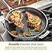 Cuisinart FusionElite+ Hybrid Nonstick Tri-Ply Stainless Steel Skillet, 10″ Skillet Frying Pan with PURELYSEAR Ceramic Nonstick Technology, Scratch Proof, Cool Grip Handles, Dishwasher Safe