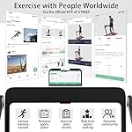 Goplus 2 in 1 Folding Treadmill, 2.25HP Superfit Under Desk Electric Treadmill, Installation-Free with Remote Control, APP Control and LED Display, Walking Jogging for Home Office - Image 5