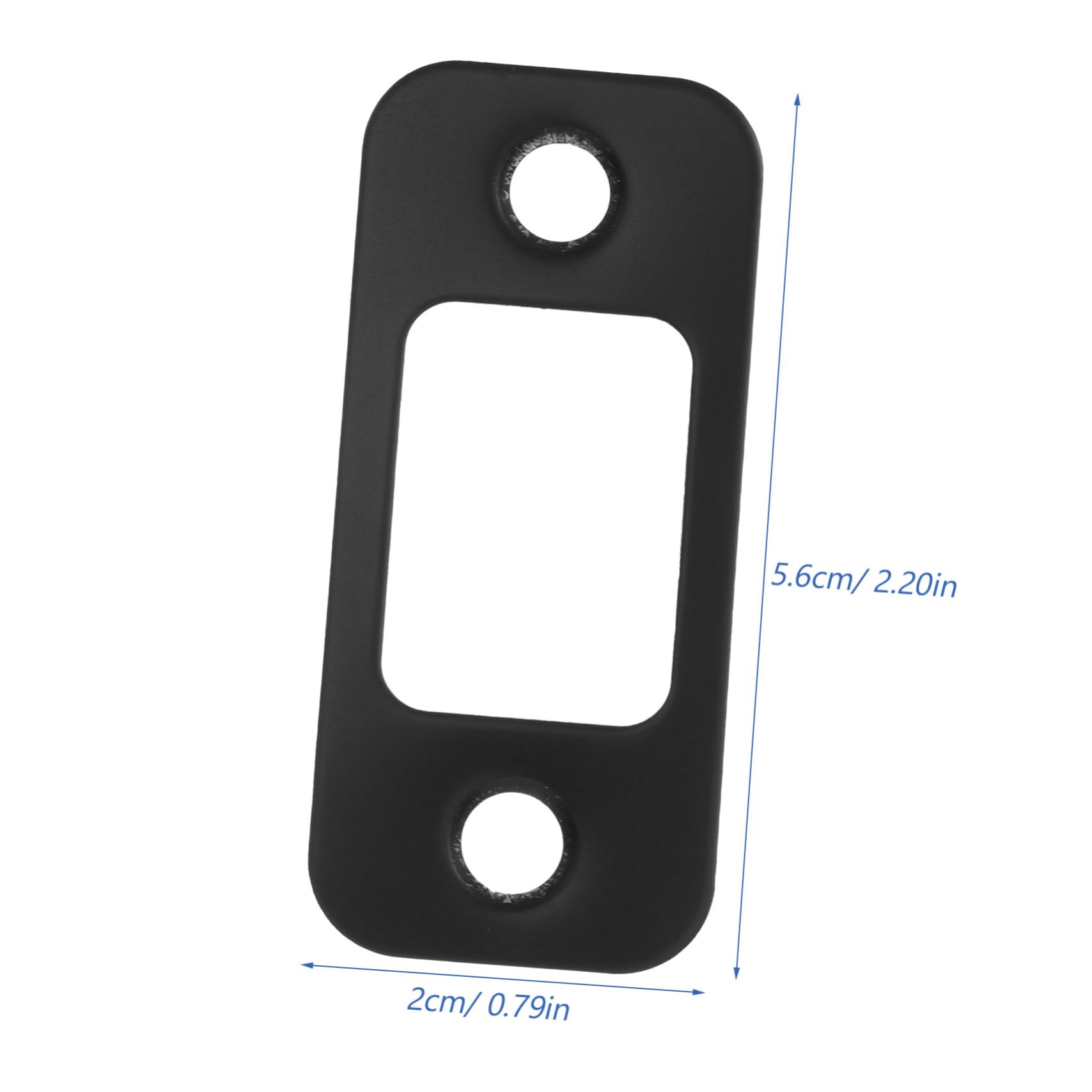 Uonlytech 20pièces Plaques De Gâche De Sécurité Inoxydable Pour Renforcement De Serrure De Porte Entrée