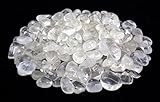 Crystal Allies Materials: 1lb Bulk Tumbled Clear Quartz Stones - Small 1/2