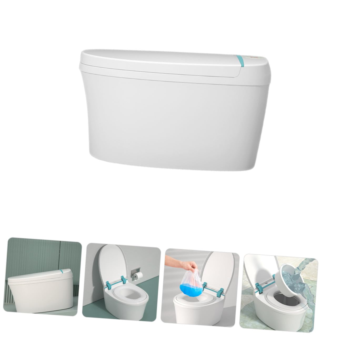Supvox Töpfchen für Kleinkinder aus Pp-material Tragbar für Reisen Realistisches Design für Jungen und Mädchen mit Herausnehmbarem Einsatz für Einfache Reinigung Geeignet für Zuhause
