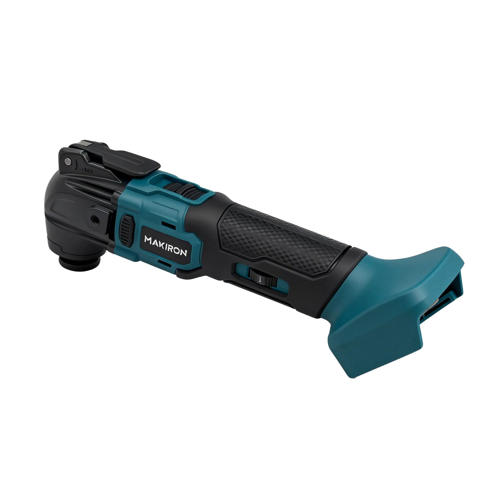 Multiherramienta con 2 baterías de 1,5 Ah, 18 accesorios de oscilación, herramienta multifunción de 6 velocidades, motor sin escobillas para cortar, lijar, raspar