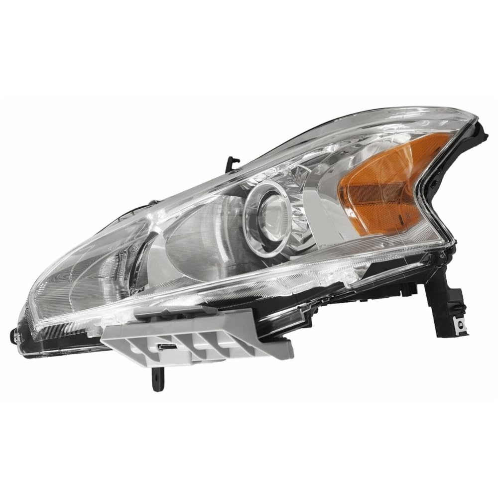 Headlight Halogen Left Side Clear Lens W/Bulb Headlamp for Nissan for Altima Base/S/SL/SV 13-15 NI2502208 260603TA9A