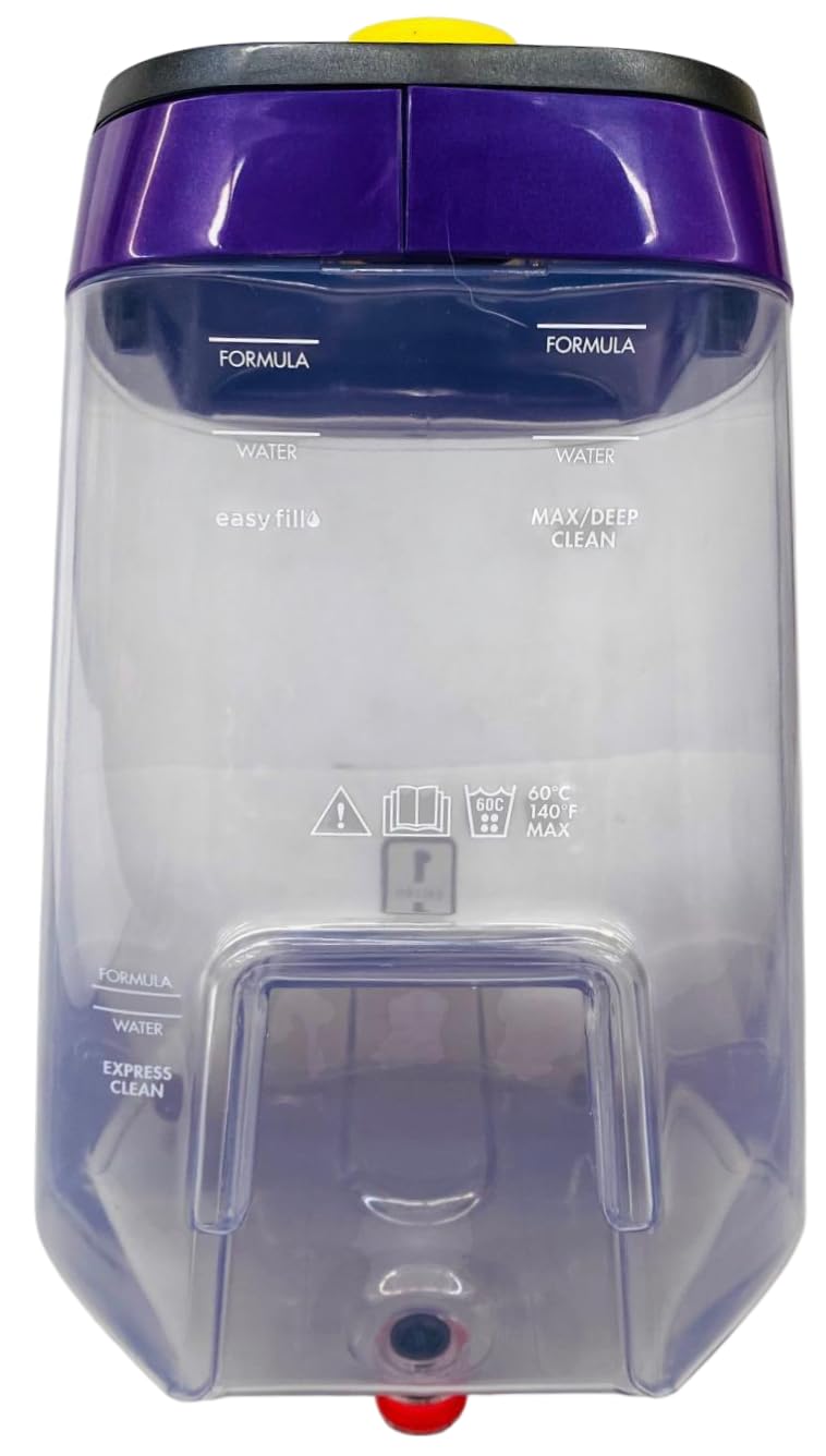 Bissell Proheat 2X Revolution Clean Water Tank with Cap, 1610043, Universal Fit, Car Compatible, High Density Polyethylene (HDPE) Tank