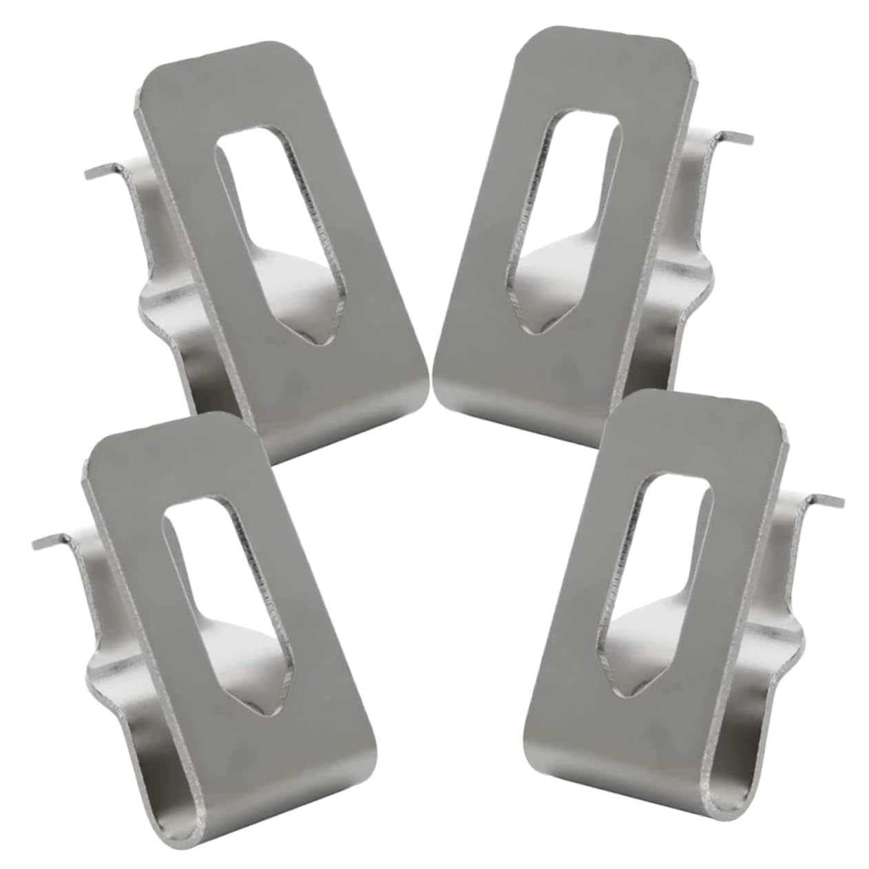 Operitacx 4 Set Clip Da Cintura Per Chiavi Gancio Da Cintura Per Trapano Avvitatore Porta Chiave Per La Cintura Sostituzione Della Clip Da Cintura Silver 4 Pezzi*4