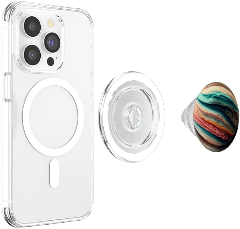 space Pop Socket Solar System Astronaut PopSockets MagSafe PopGrip for iPhone