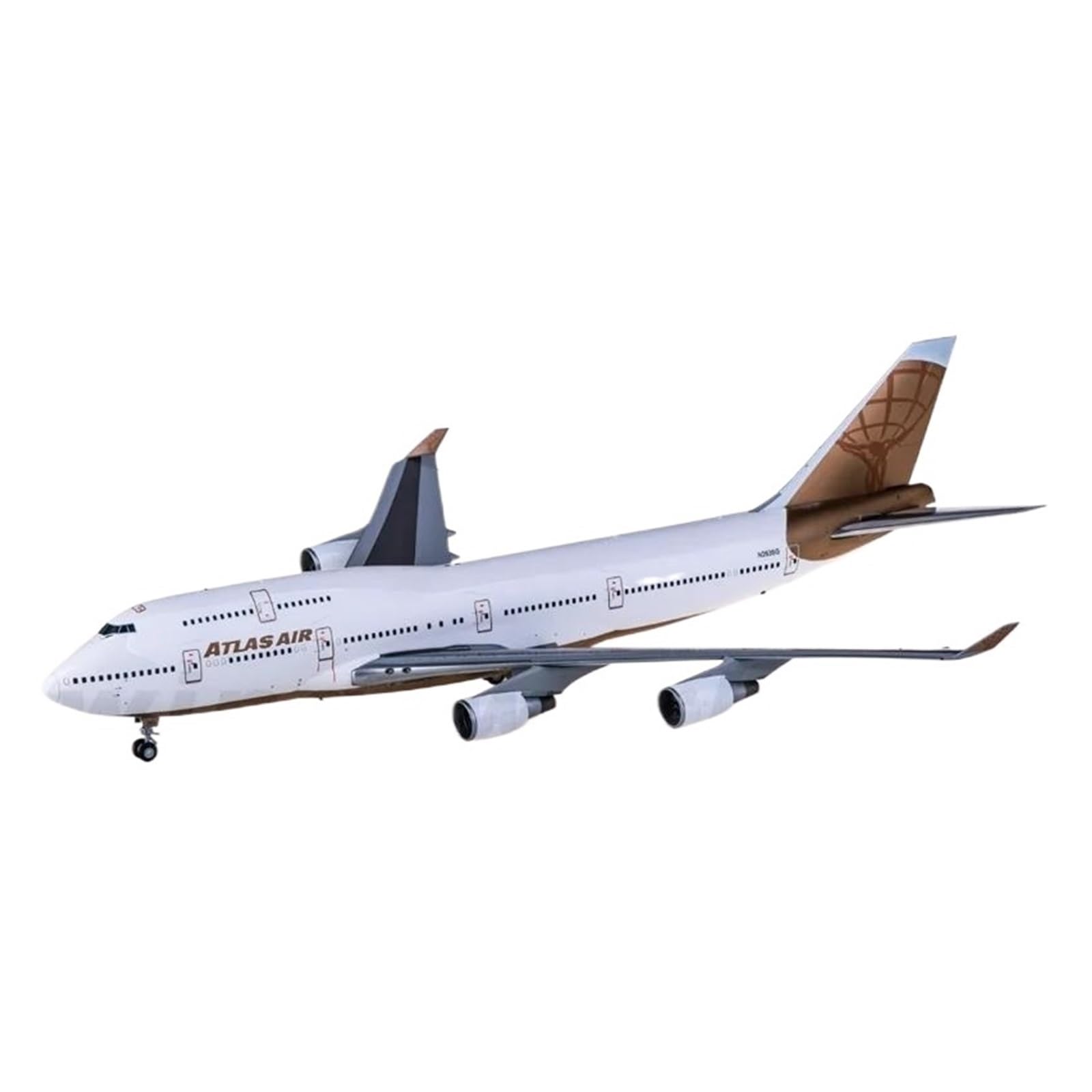 Modello in Piccola Scala Aerei in Scala 1:200 per Atlas B747-400 N263SG Diecast in Metallo Aereo Decorazione Collezione Kit di Costruzione di Modello