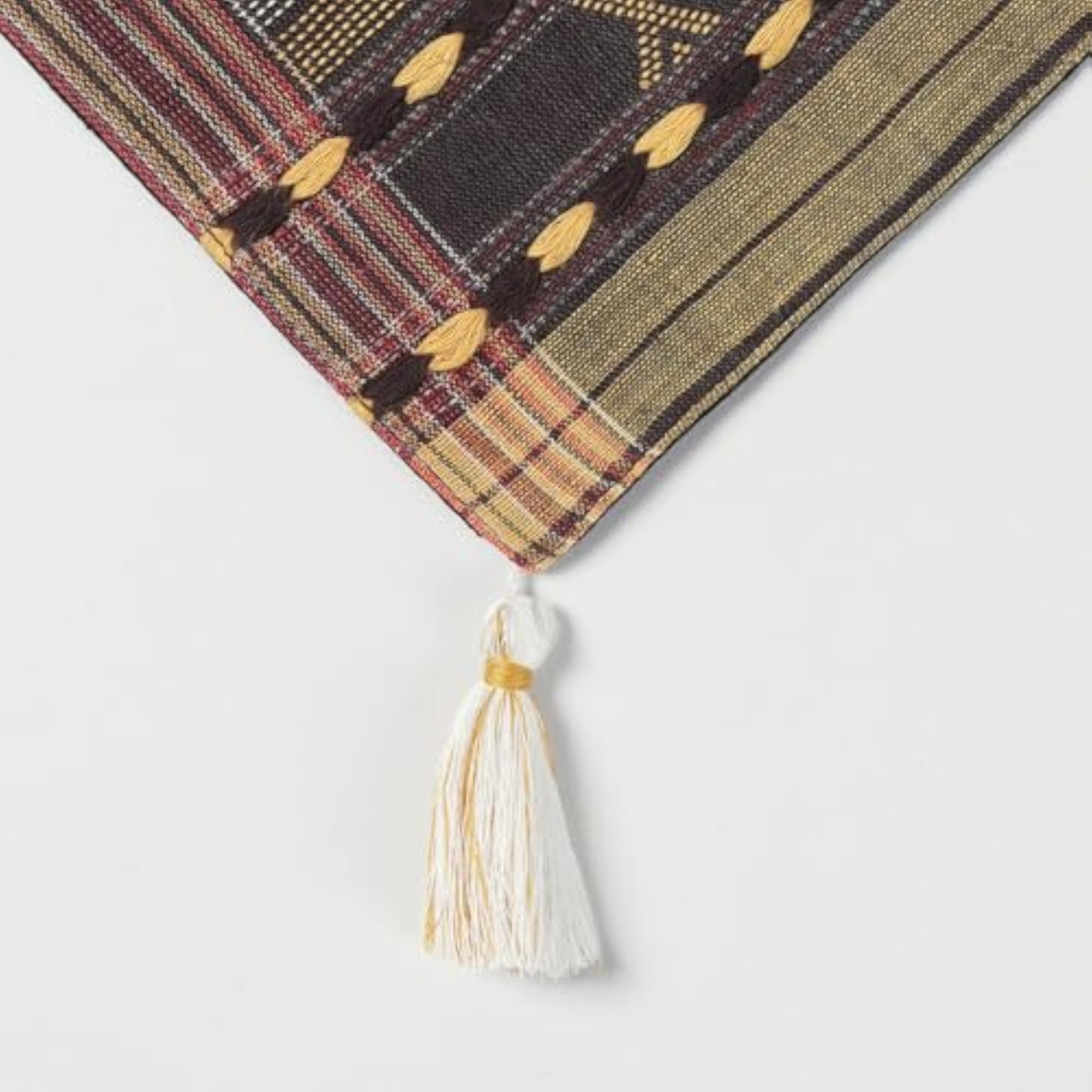 Handwoven Cotton Table Runner for 4 Seater Dining Tables