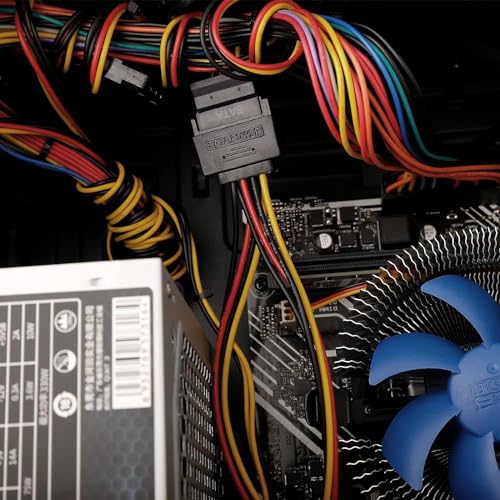ISTARCOMPUTER Cable SATA (Double Alim SATA) – vue 5