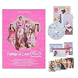  TWICE - The 3rd Album [Formula of Love: O+T=<3] (EXPLOSION Ver.) Photobook + CD-R + Index Photo Paper + Scientist Cards + D.I.Y Sticker + Break Scratch Card + Photocards