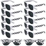 Wowang Soccer Sunglasses 12 Pack Football Themed Sunglasses Soccer Theme Party Decorations