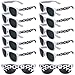 Wowang Soccer Sunglasses 12 Pack Football Themed Sunglasses Soccer Theme Party Decorations