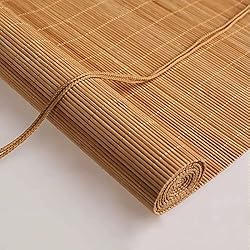 Persianas Bambu Exterior Estores de Bambú Natural,Persianas enrollables y estores,Persianas de Madera,Incluye Accesorios,Personalizable (70 x 200 cm)