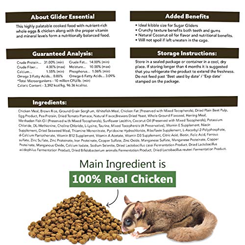 Alimento para Sugar Glider Exotic Nutrition Starter miniatura 3