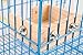 KAMEIOU Small Animal Bird Perch Cage Stand Platform Food Feeder Brid Small Pet Guinea Pig Bird Parakeet Parrot Playground Corner Desk Stands for Hamster Budgie Parrot Parakeet Guinea Pig Accessories