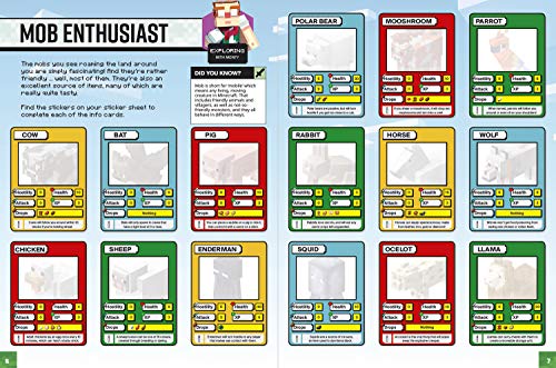 Minecraft Survival Sticker Book: An Official Minecraft Book From Mojang