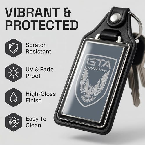 Image of Brotherhood Car Key Chain for Trans Am Firebird - Classic Models Keychain for Men and Women Gift Key Ring