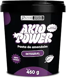 Akio Pasta De Amendoim Integral 450G