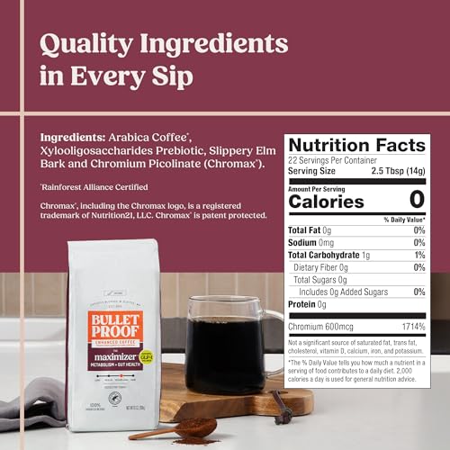 Bulletproof Maximizer Ground Coffee with Prebiotics
