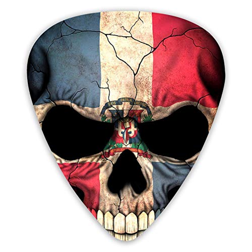 Médiators de guitare Drapeau dominicain Crâne Premium Médiators pour guitare électrique et guitares basses avec trois… - Les Beatles, Paul McCartney, John Lennon, RIngo Starr, George Harrison Médiators de guitare Drapeau dominicain Crâne Premium Médiators pour guitare électrique et guitares basses avec trois…