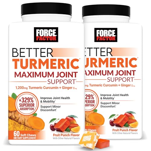 Image of Force Factor Better Turmeric Maximum Joint Support