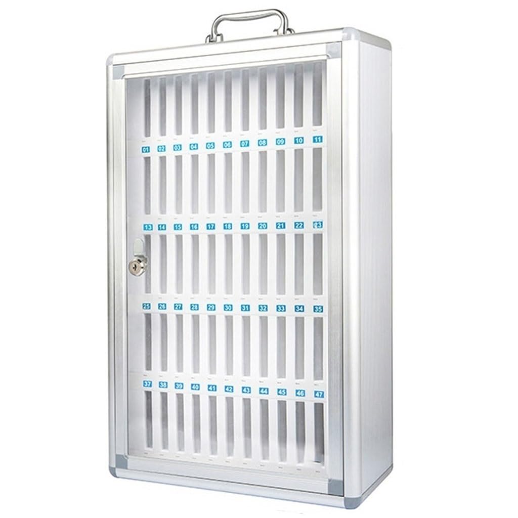 Boîte à 60 emplacements verrouillables pour téléphones avec serrure