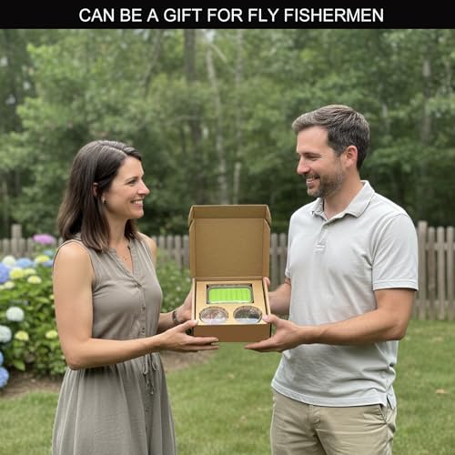 Image of Fly Fishing Flies Assortment Kit, 42 Pieces of Dry, Wet, Nymphs, Streamers, Wooly Buggers, Terrestrials, for Trout Bass Salmon Steelhead, with Silicone Fly Box, Fly Fishermen Gift