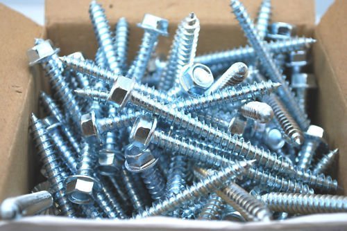 Perfect Vision 100 HEX LAG Screws 5/16 X 3 LS516X3 Washer 7/16 Head All PORPUSE